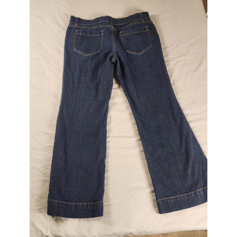KRISTIN DAVIS Women’s Bootcut Jeans Size 8 Medium Wash Denim 27” Inseam - Picture 5 of 12